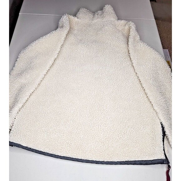 Y2K LL Bean Signature Fleece Jacket Side Zip Women's Size M EUC - Picture 7 of 8